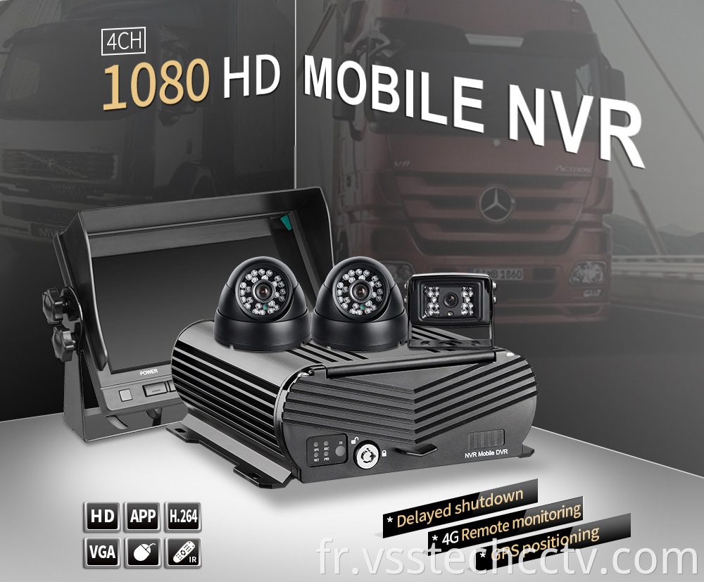 Truck dvr camera system